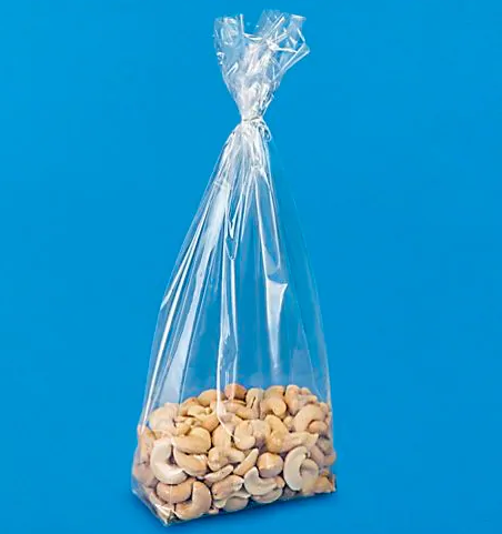 4 x 2 x 12" Clear Gusseted Poly Bags, 1 Mil (2,000/Case)