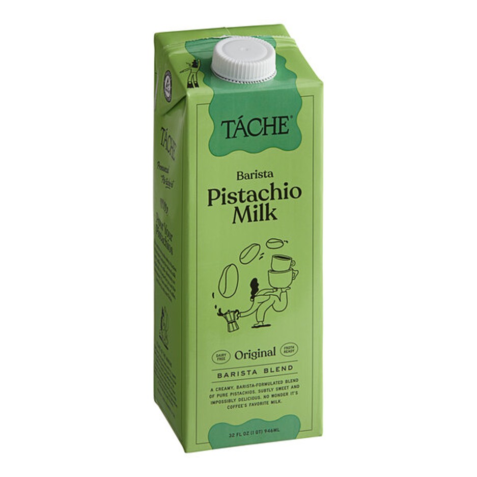Táche Original Barista Pistachio Milk, 32 oz Carton (6/Case)